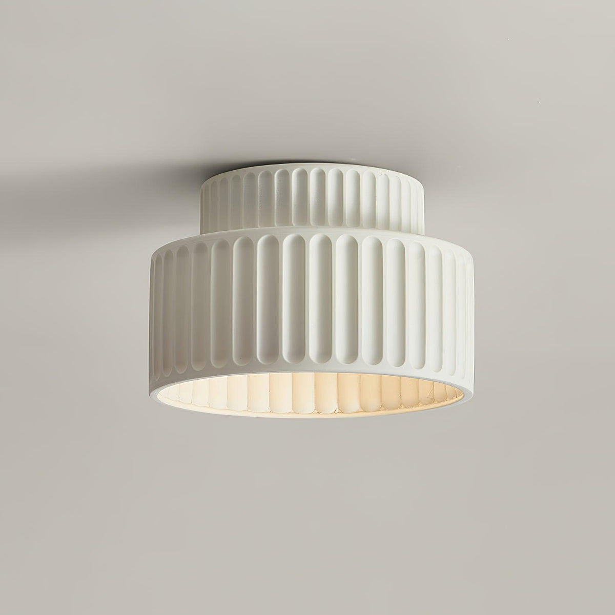 Pavira Resin Ceiling Lamp-Moonnatur
