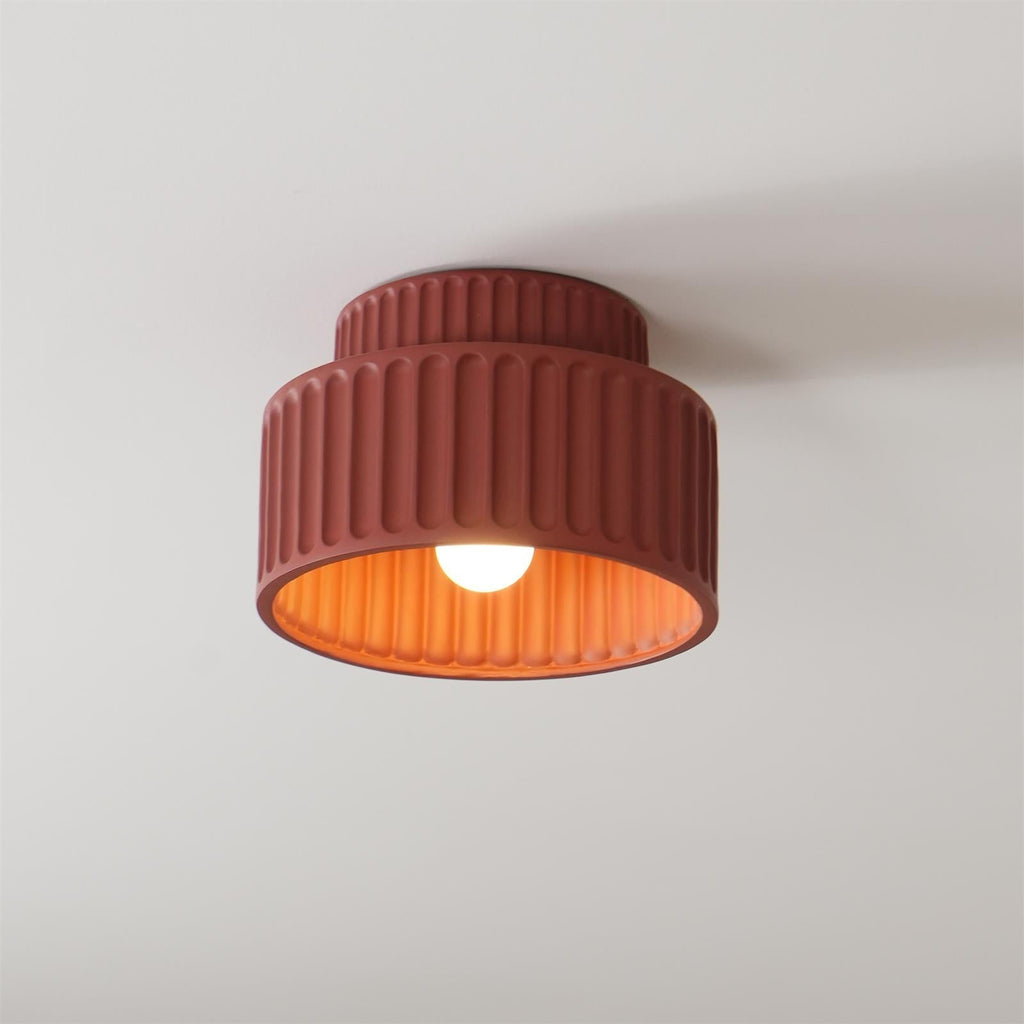 Pavira Resin Ceiling Lamp-Moonnatur