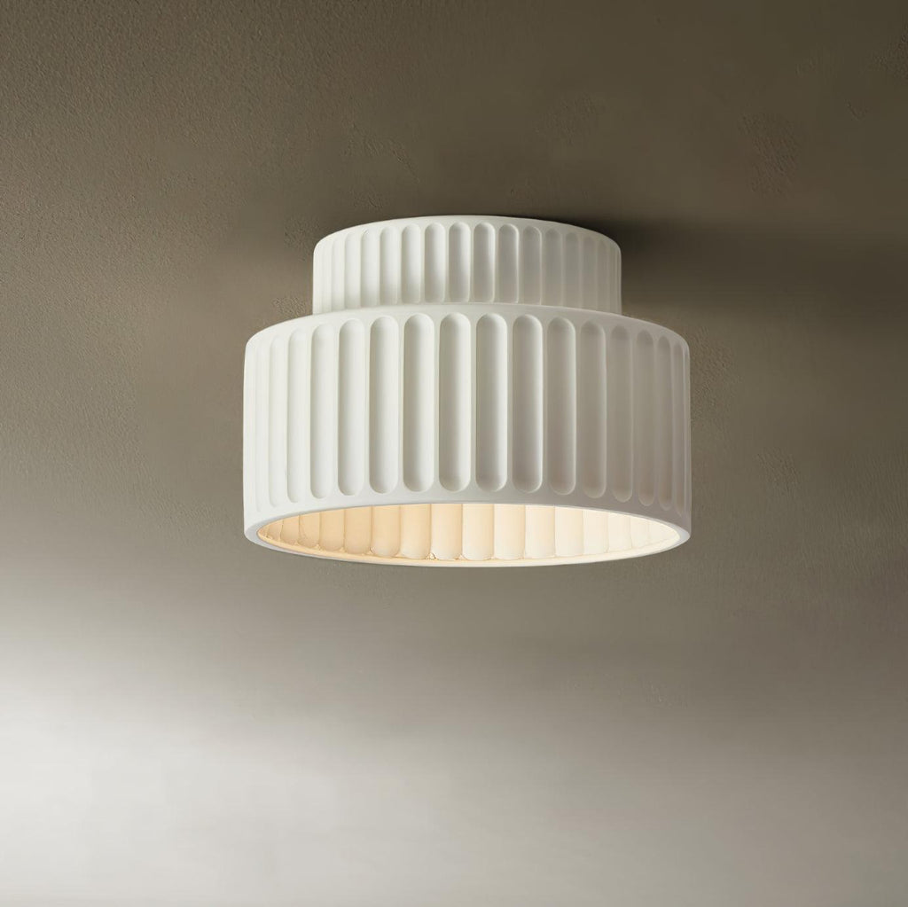 Pavira Resin Ceiling Lamp-Moonnatur