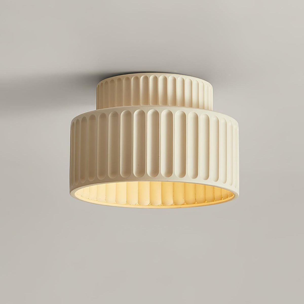 Pavira Resin Ceiling Lamp-Moonnatur