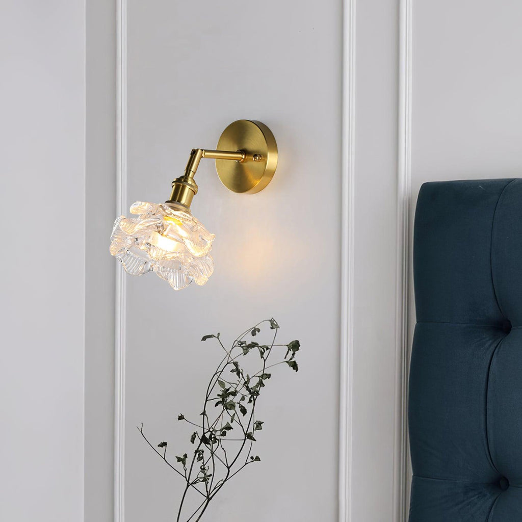 Camberden Glass Wall Light-Moonnatur