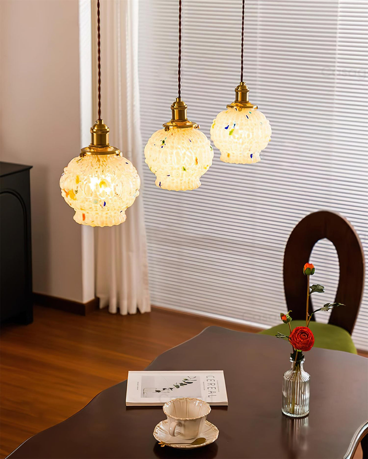 Pardenelis Glass Pendant Light-Moonnatur
