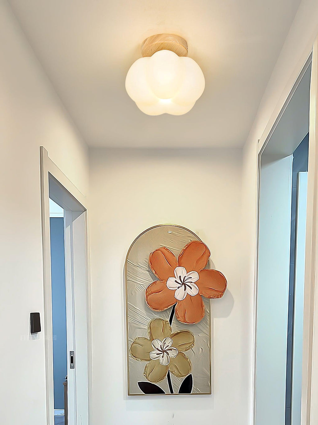 Silvenelle Acrylic Ceiling Light-Moonnatur