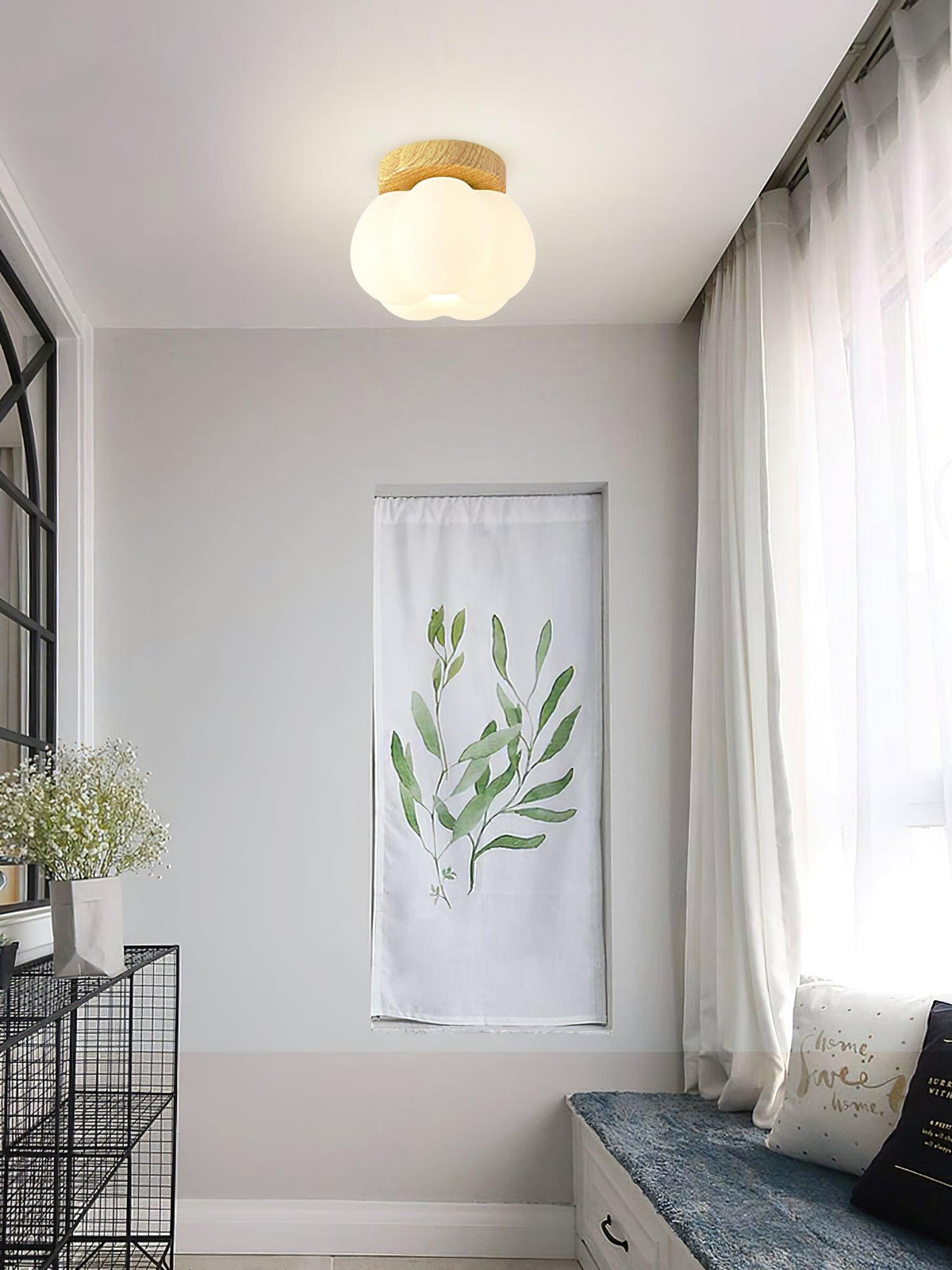 Silvenelle Acrylic Ceiling Light-Moonnatur