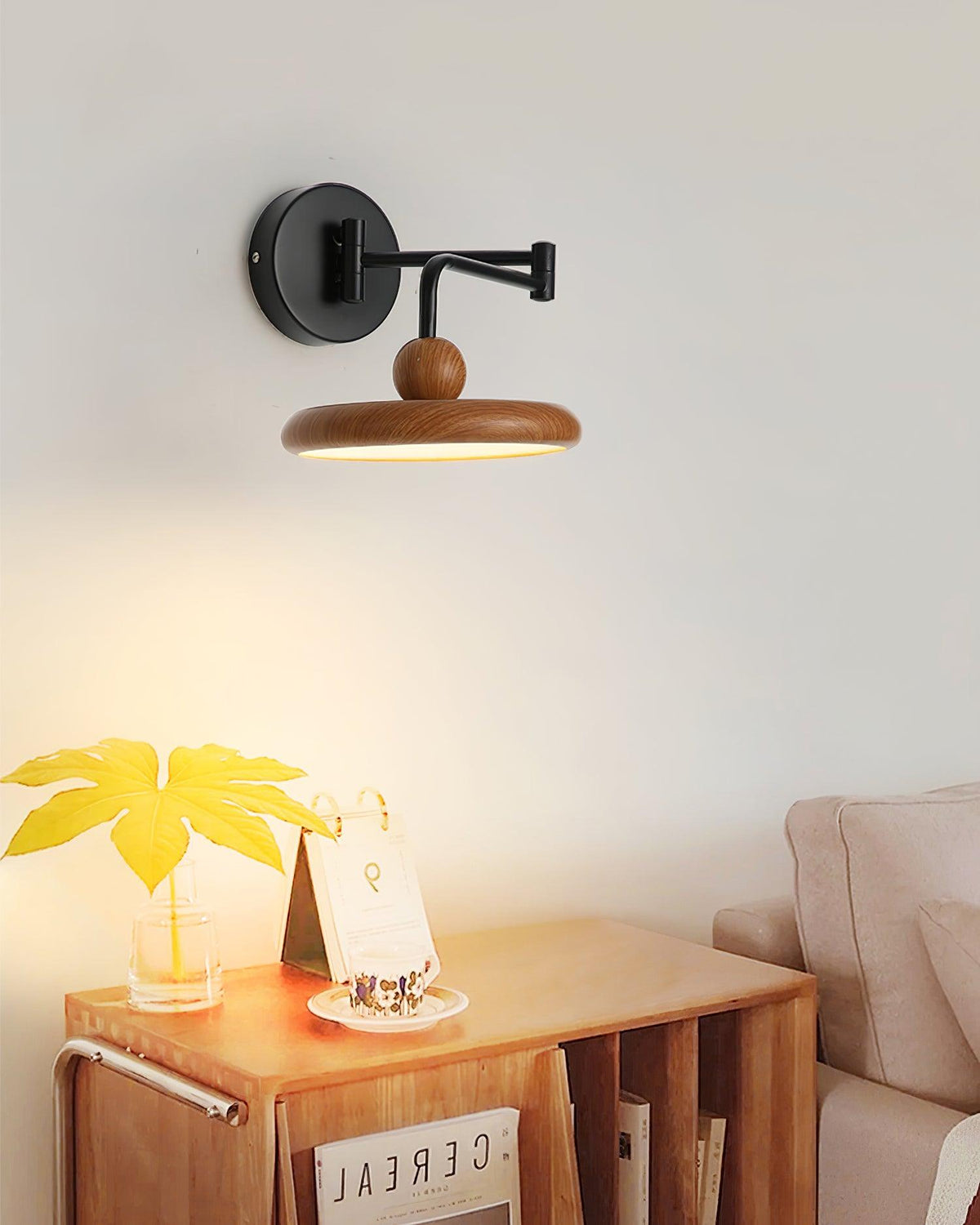 Sardeneris Metal Wall Light-Moonnatur