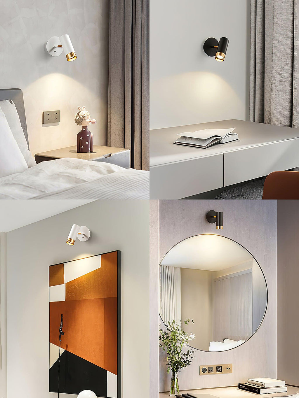 Perrinelle Metal Wall Light-Moonnatur