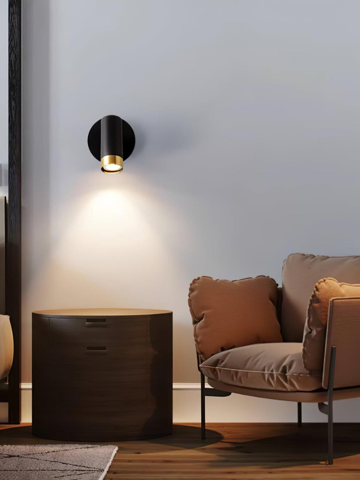 Perrinelle Metal Wall Light-Moonnatur