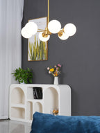 Brynina Glass Chandelier-Moonnatur