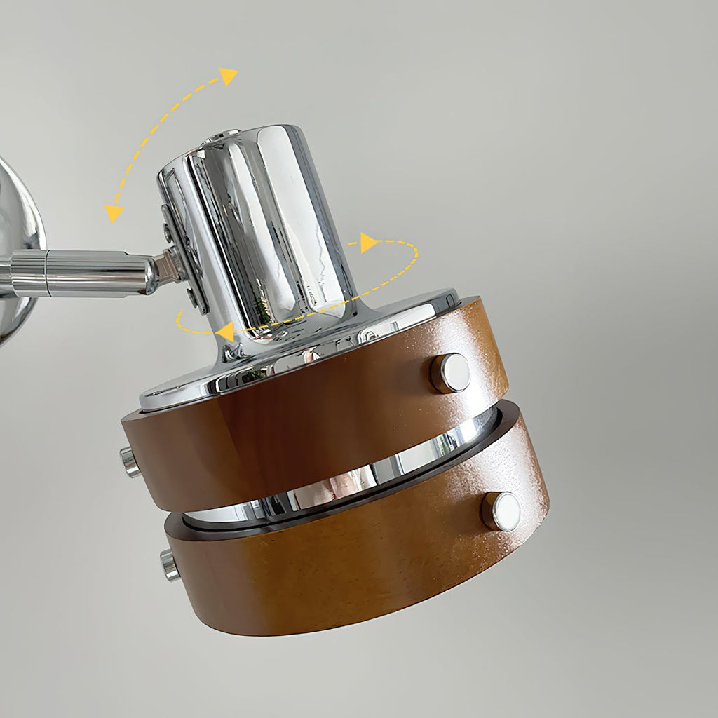 Vardenholm Wood Wall Light-Moonnatur