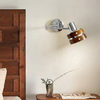 Vardenholm Wood Wall Light-Moonnatur