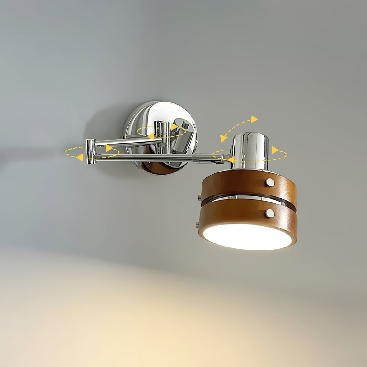 Vardenholm Wood Wall Light-Moonnatur