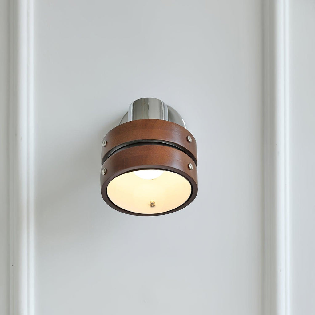 Merrenina Wood Wall Light-Moonnatur