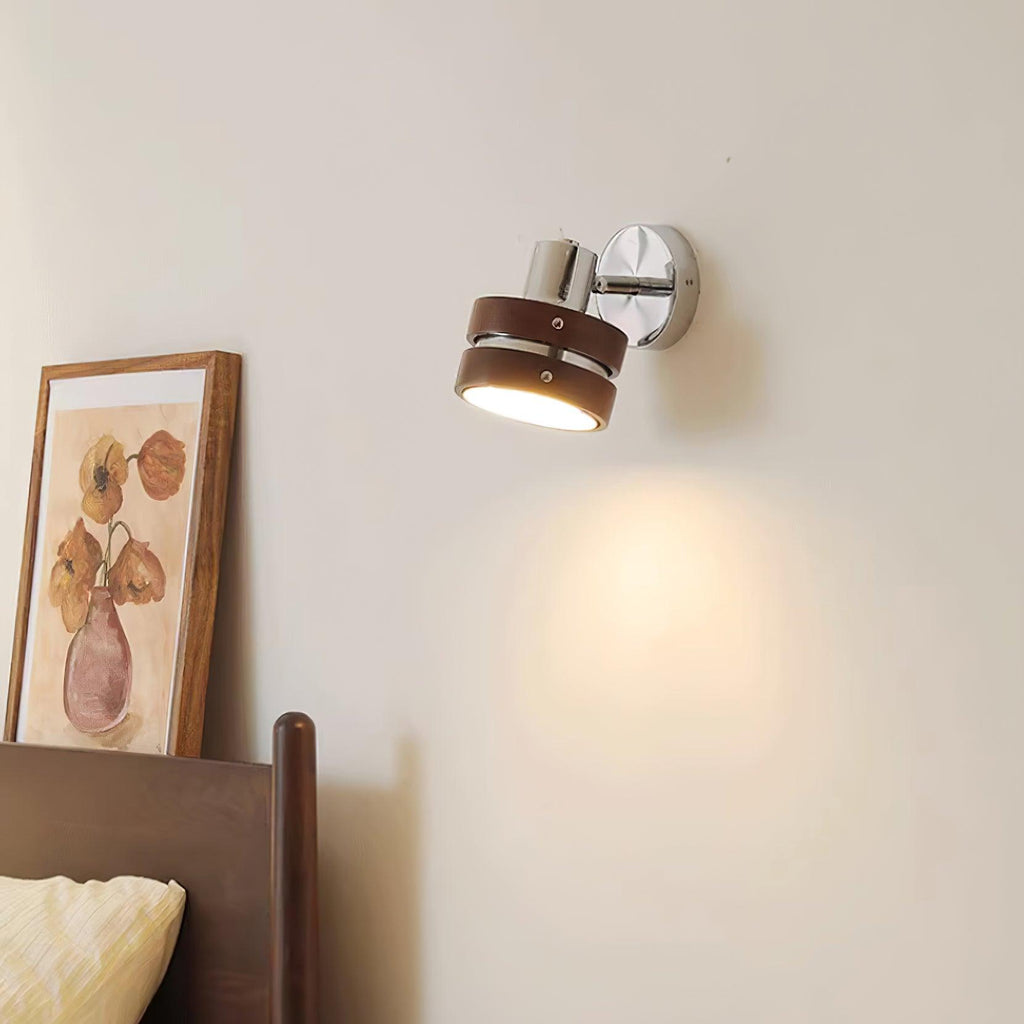 Merrenina Wood Wall Light-Moonnatur
