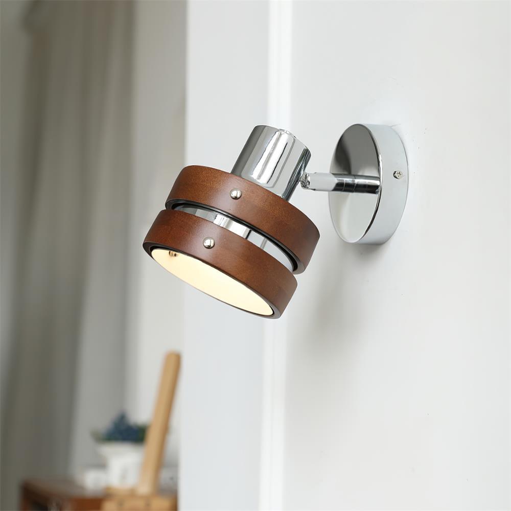 Merrenina Wood Wall Light-Moonnatur