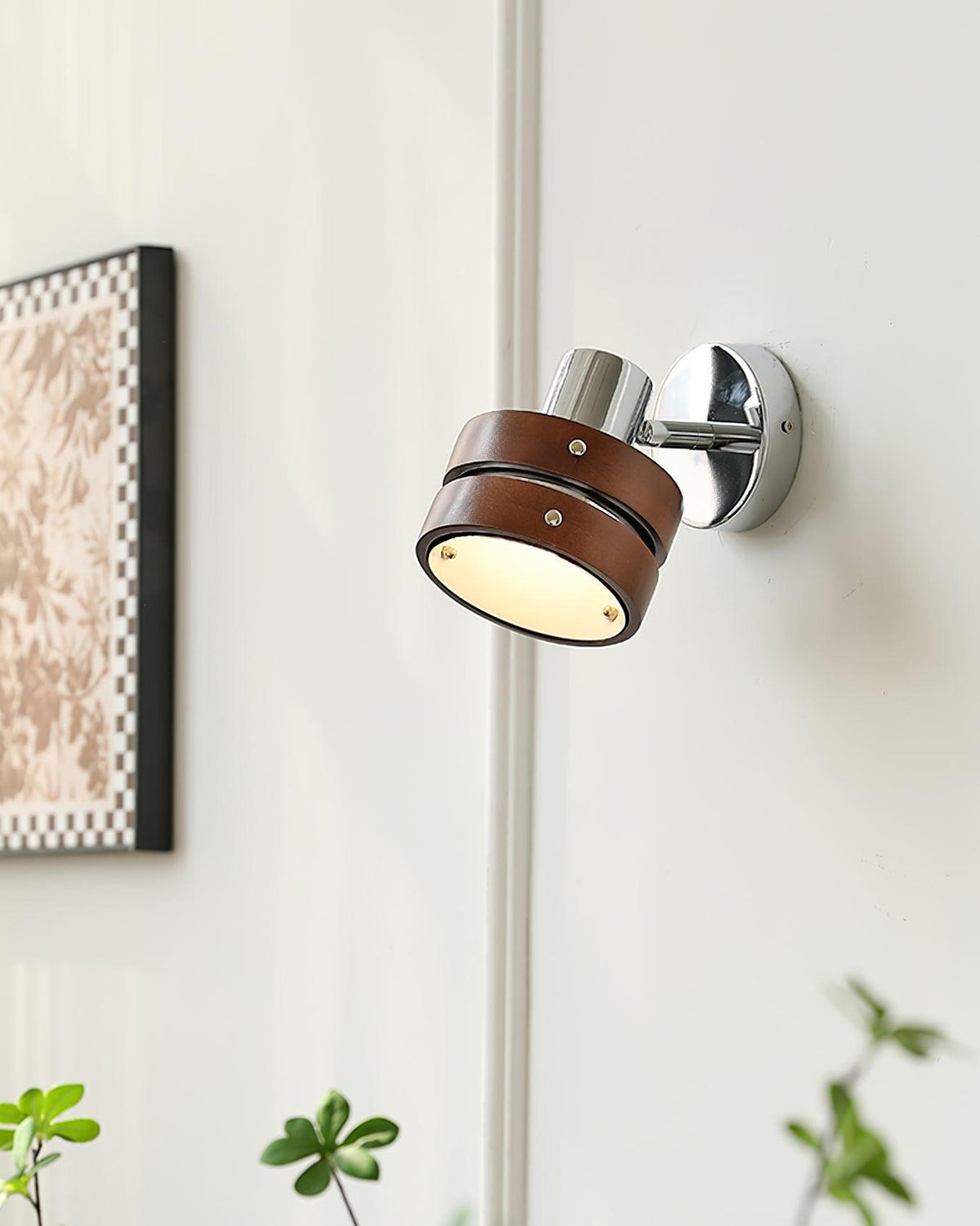 Merrenina Wood Wall Light-Moonnatur