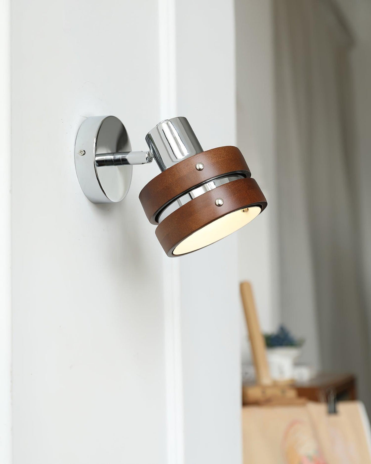 Merrenina Wood Wall Light-Moonnatur