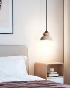 Ambelhill Travertine Pendant Light-Moonnatur