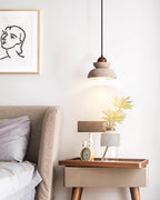 Ambelhill Travertine Pendant Light-Moonnatur