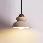 Ambelhill Travertine Pendant Light-Moonnatur