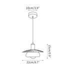 Wardendale Glass Pendant Light-Moonnatur