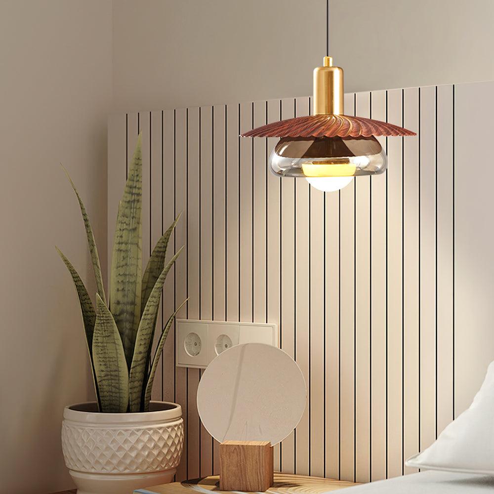 Wardendale Glass Pendant Light-Moonnatur