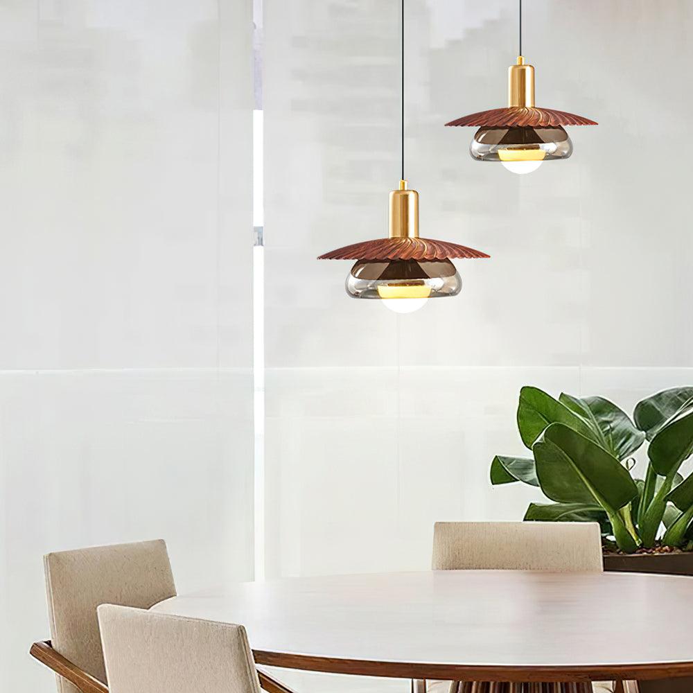 Wardendale Glass Pendant Light-Moonnatur