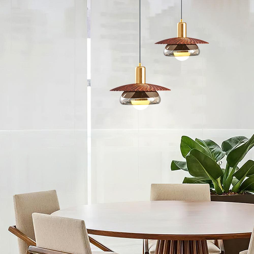 Wardendale Glass Pendant Light-Moonnatur