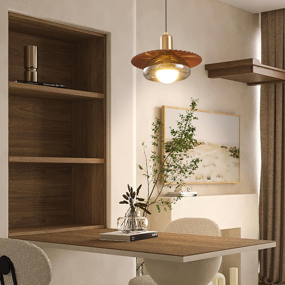 Wardendale Glass Pendant Light-Moonnatur