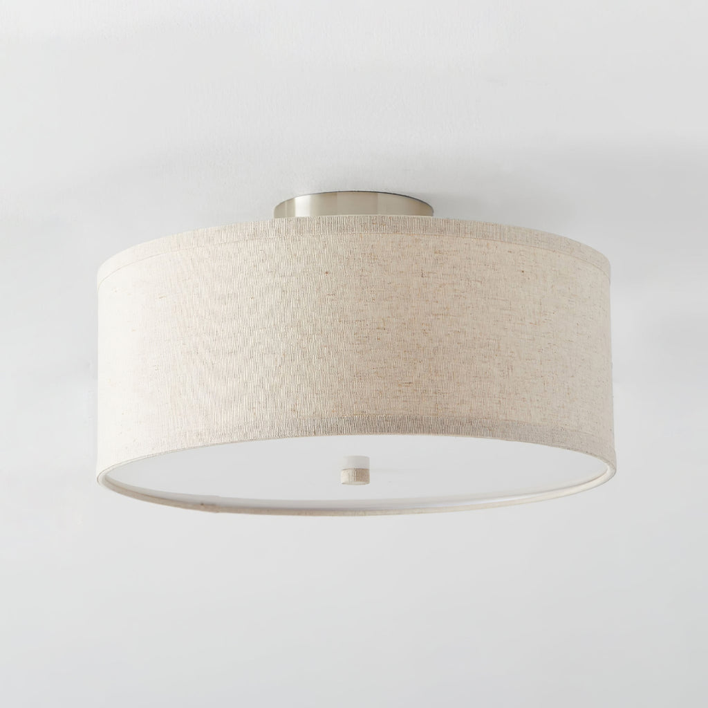 Corvenenna Fabric Ceiling Light-Moonnatur