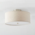 Corvenenna Fabric Ceiling Light-Moonnatur