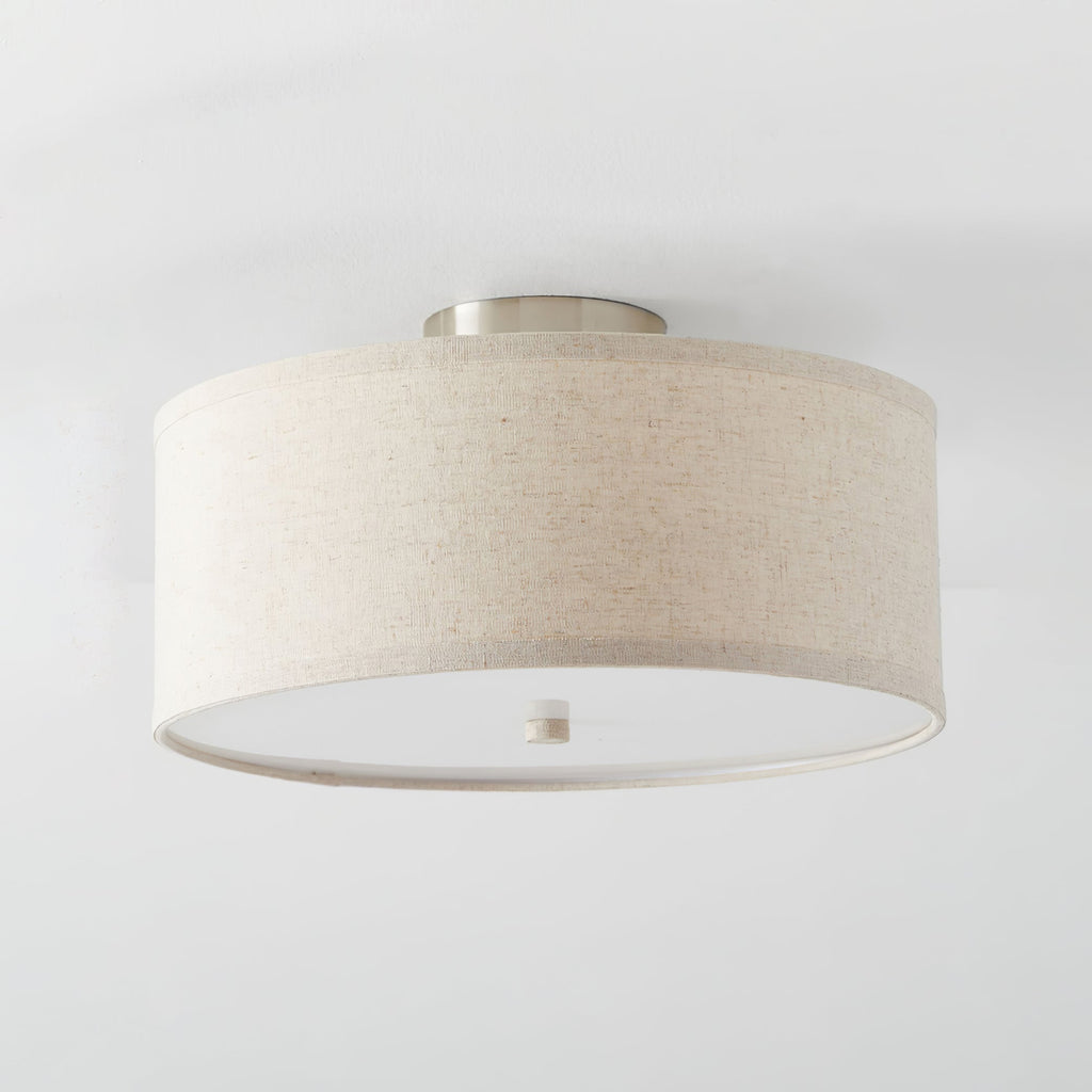 Corvenenna Fabric Ceiling Light-Moonnatur