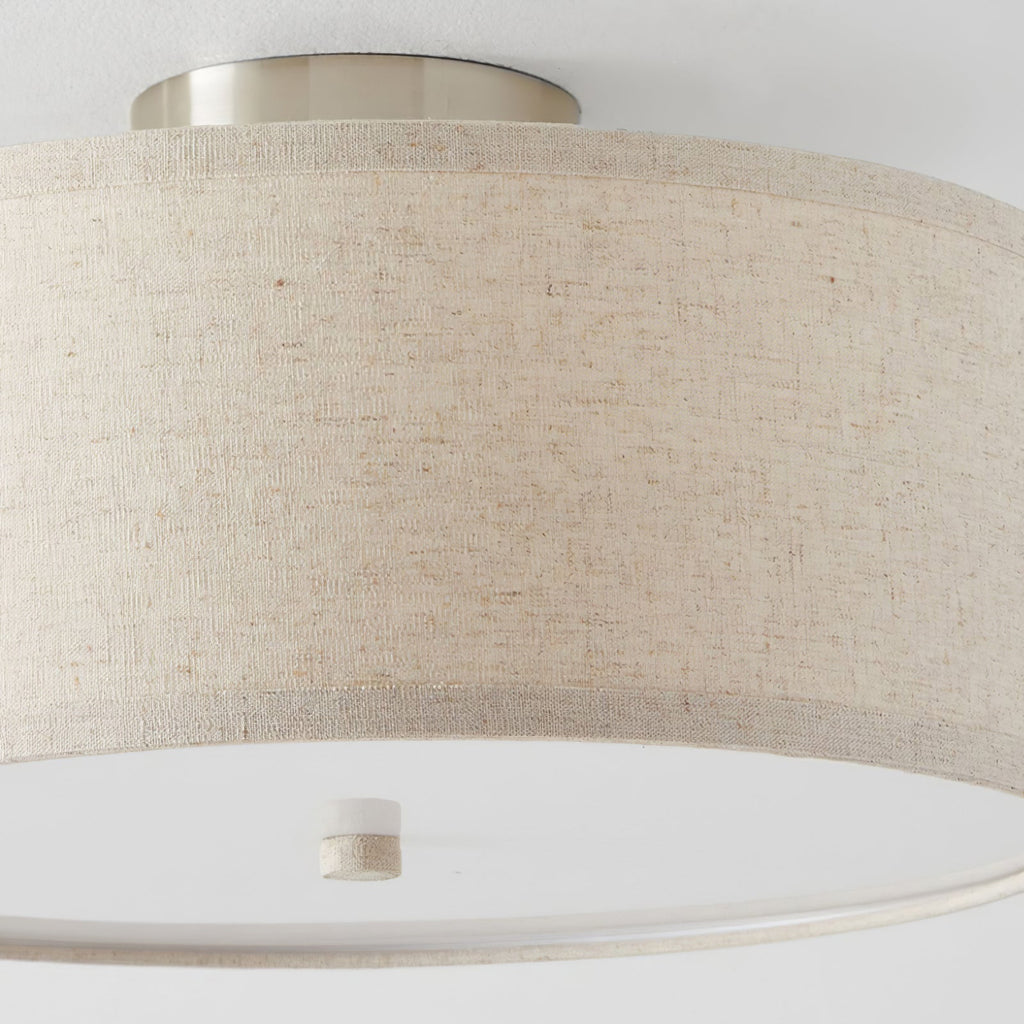 Corvenenna Fabric Ceiling Light-Moonnatur