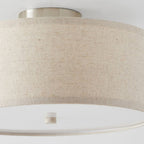 Corvenenna Fabric Ceiling Light-Moonnatur