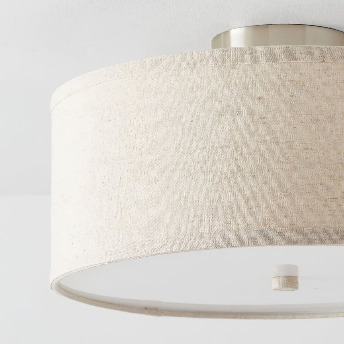 Corvenenna Fabric Ceiling Light-Moonnatur