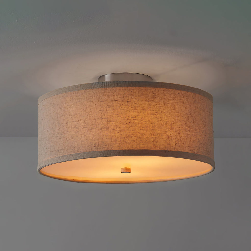 Corvenenna Fabric Ceiling Light-Moonnatur