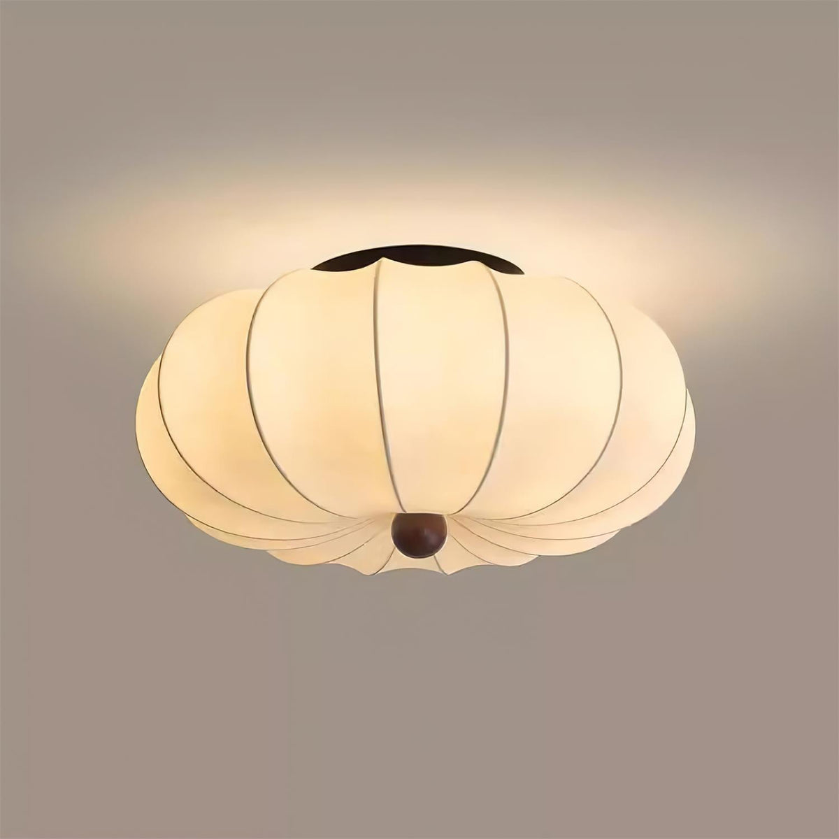 Galdenvale Fabric Ceiling Light-Moonnatur