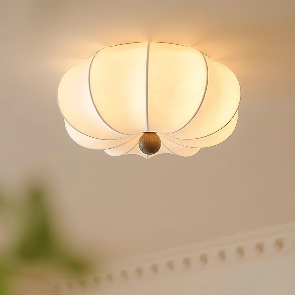 Galdenvale Fabric Ceiling Light-Moonnatur