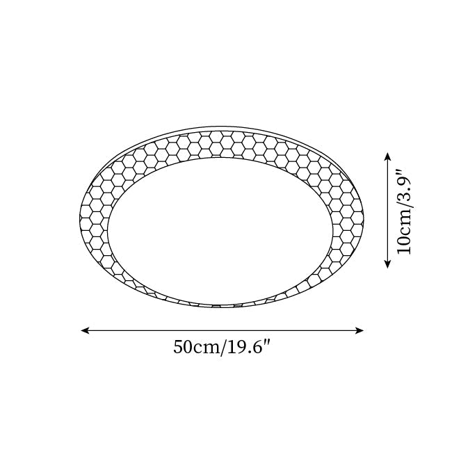 Kesterbrook Travertine Ceiling Light-Moonnatur