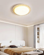 Kesterbrook Travertine Ceiling Light-Moonnatur