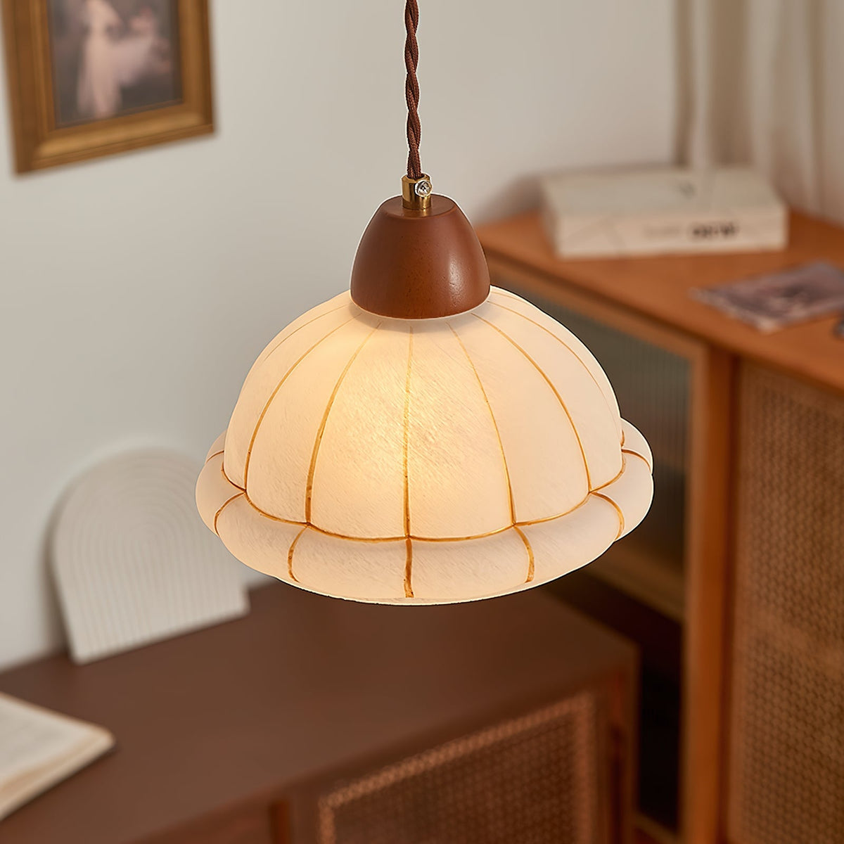 Enveraelle Glass Pendant Light-Moonnatur