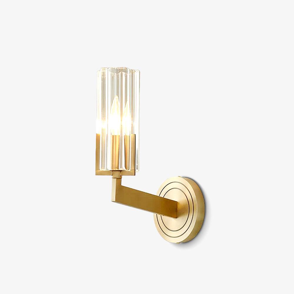 Lyrenara Glass Wall Light-Moonnatur