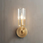 Lyrenara Glass Wall Light-Moonnatur