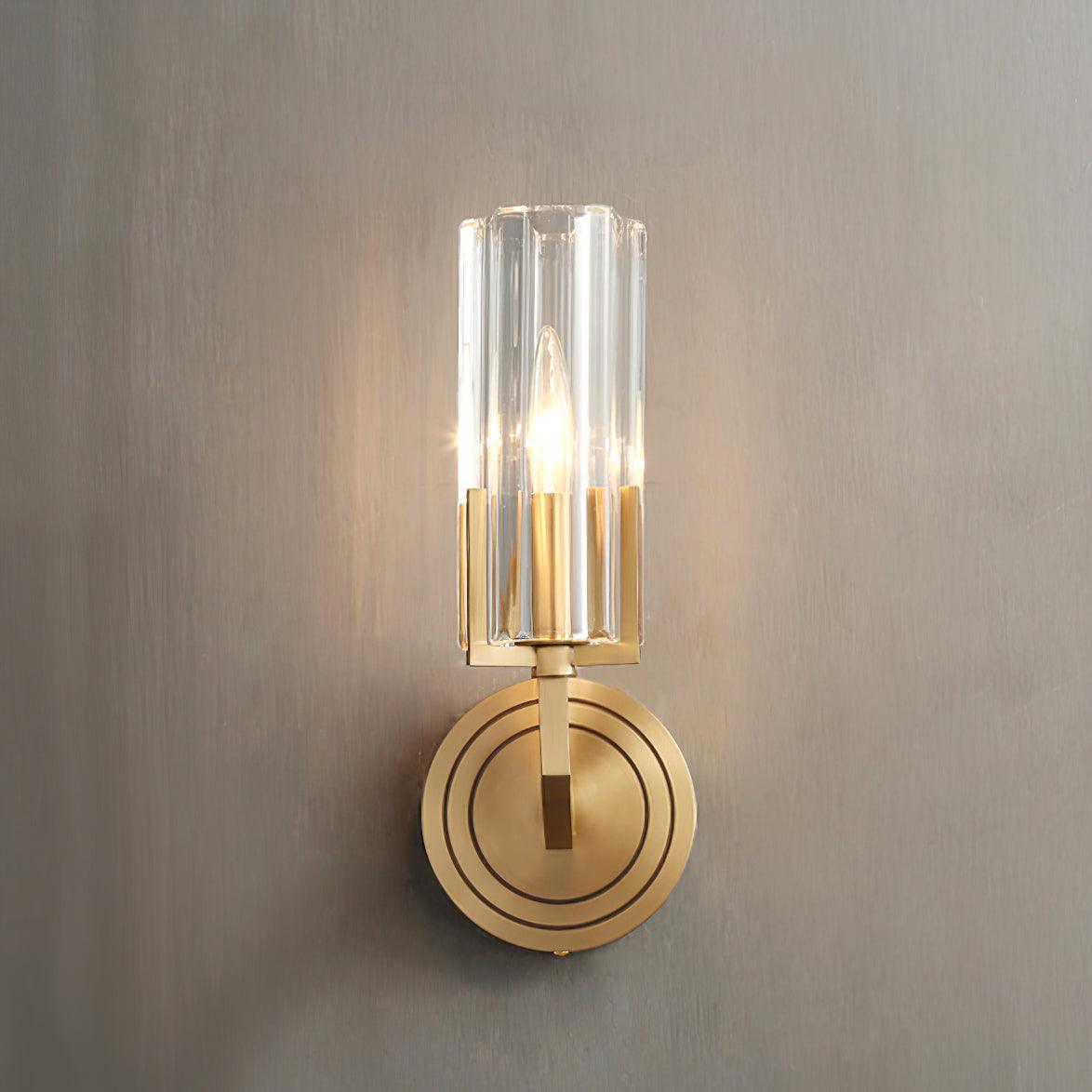 Lyrenara Glass Wall Light-Moonnatur