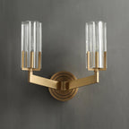 Lyrenara Glass Wall Light-Moonnatur
