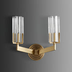 Lyrenara Glass Wall Light-Moonnatur