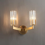 Lyrenara Glass Wall Light-Moonnatur