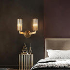 Lyrenara Glass Wall Light-Moonnatur