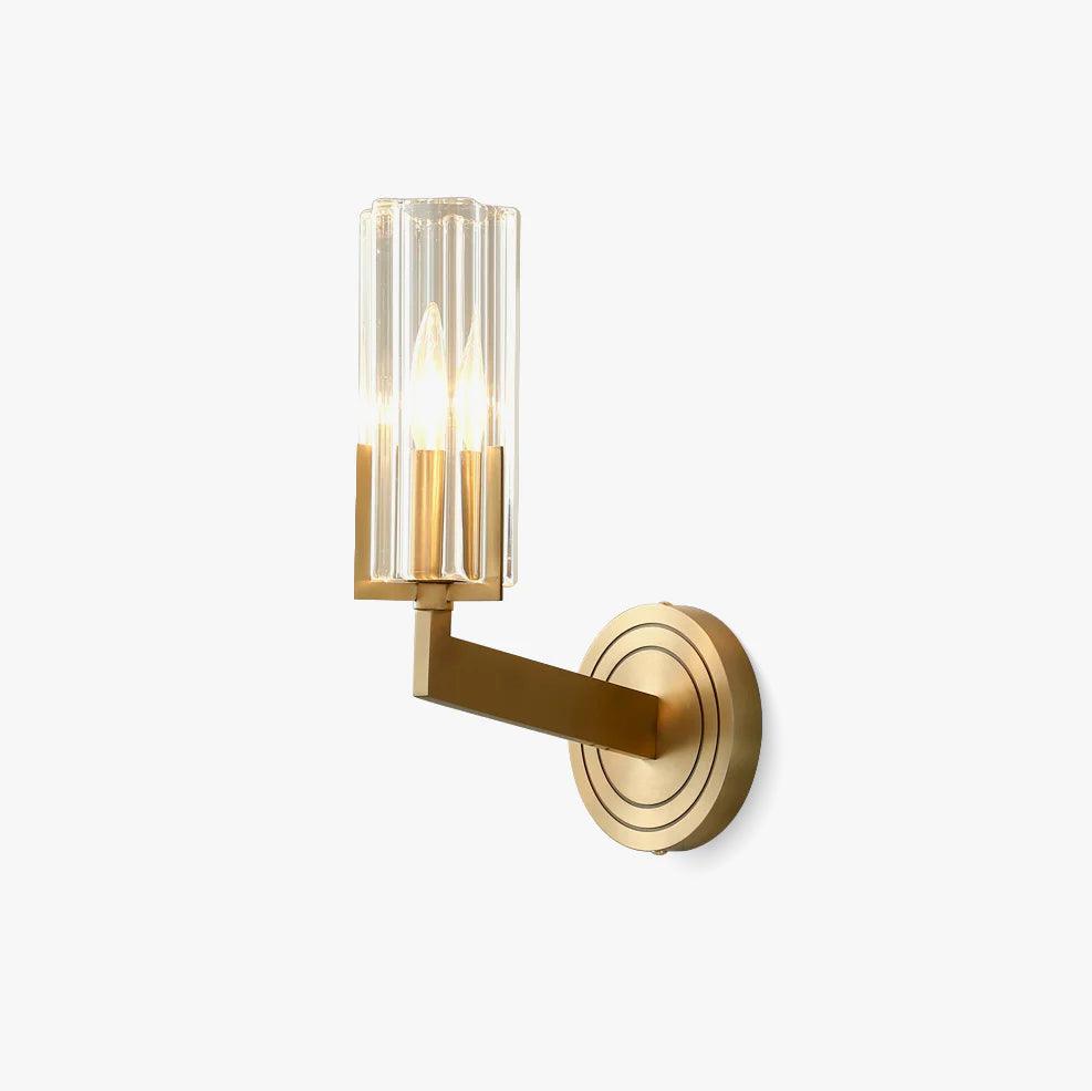 Lyrenara Glass Wall Light-Moonnatur