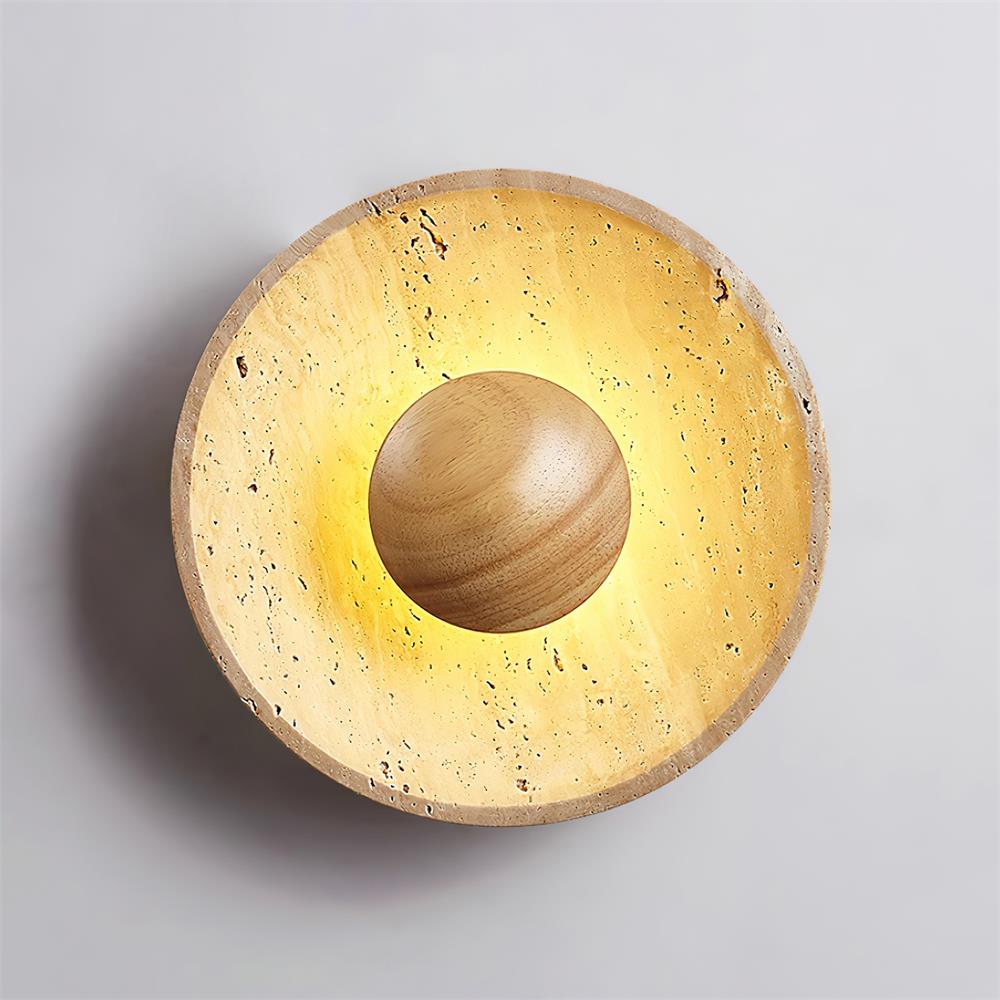 Langrenelia Travertine Wall Light-Moonnatur