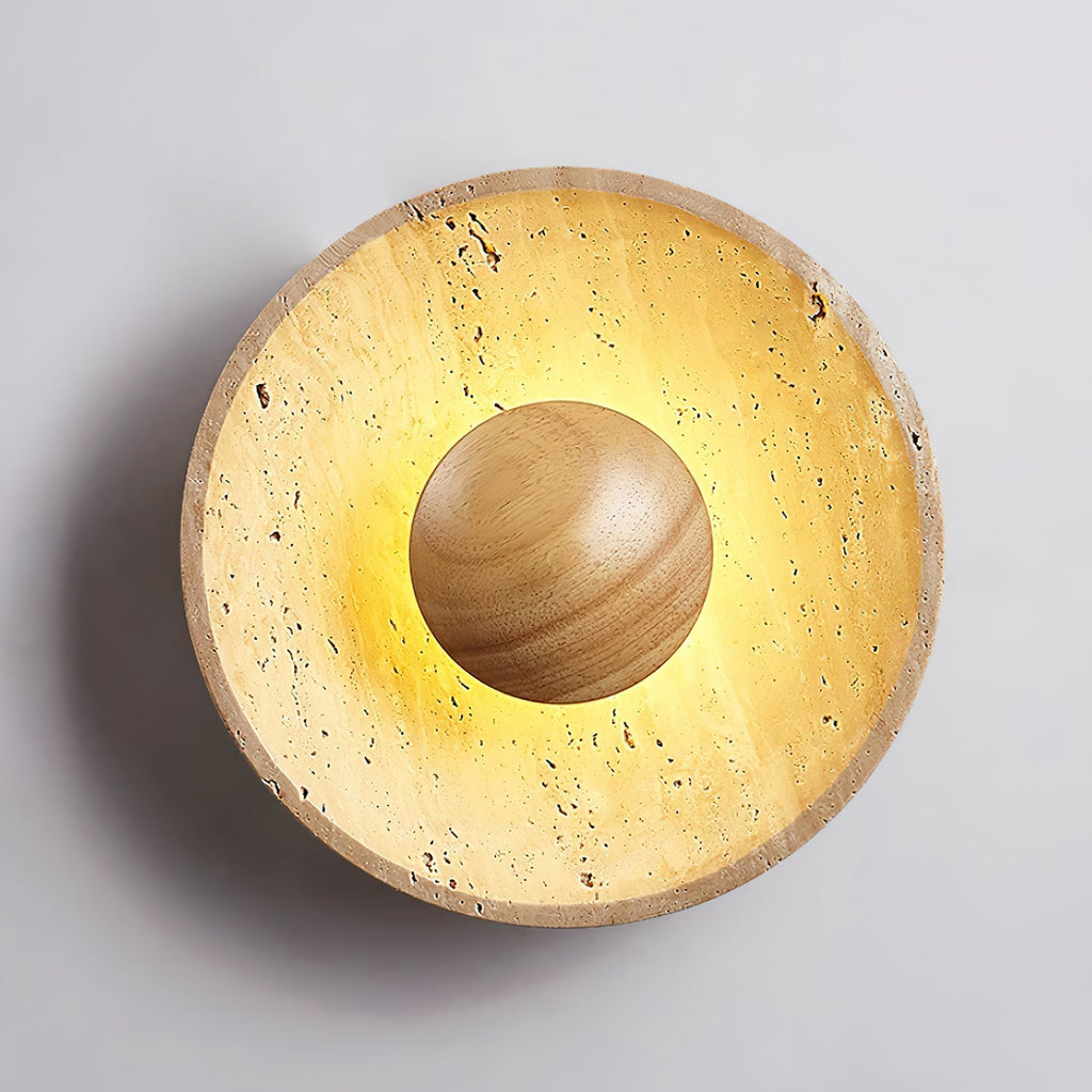 Langrenelia Travertine Wall Light-Moonnatur